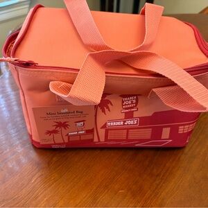 Trader Joe's Orange Insulated Tote Bag